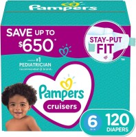 Photos - Nappies Pampers Cruisers 6 / 120 pcs 