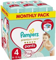 Nappies Pampers Premium Care Pants 4 / 114 pcs 