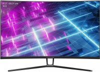 Photos - Monitor LC-Power LC-M32-QHD-165-C 31.5 "  black