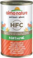 Photos - Cat Food Almo Nature HFC Natural Chicken/Pumpkin  140 g 24 pcs