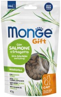 Photos - Cat Food Monge Gift Hairball Salmon with Catnip 60 g