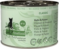 Photos - Cat Food Catz Finefood Classic Canned Chicken/Pheasant  200 g