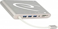 Photos - Card Reader / USB Hub Delock 87298 