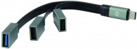 Card Reader / USB Hub Conceptronic HUBBIES01G 