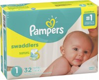 Photos - Nappies Pampers Swaddlers 1 / 32 pcs 
