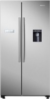 Photos - Fridge Hisense RS-741N4WC11 stainless steel