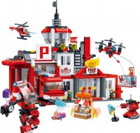 Photos - Construction Toy BanBao Fire Station 7130