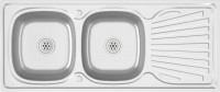 Photos - Kitchen Sink VidaXL Kitchen Sink 120x50 147238 1200x500
