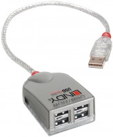 Photos - Card Reader / USB Hub Lindy 42998 
