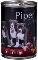 Photos - Dog Food Piper Junior Beef Hearts/Carrots Canned 400 g 1