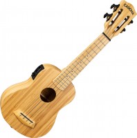 Photos - Acoustic Guitar Cascha Soprano Ukulele Bamboo Natural with Pickup System 