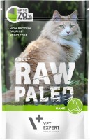 Photos - Cat Food VetExpert Raw Paleo Adult Game 100 g 
