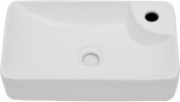Bathroom Sink VidaXL Ceramic Bathroom Sink Basin 141934 440 mm