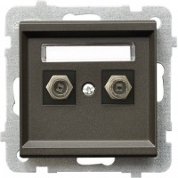 Photos - Socket Ospel Sonata GPA-2RF/m/40 graphite