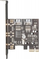 Photos - PCI Controller Card Frime ECF-PCIEto2SATAIII.LP