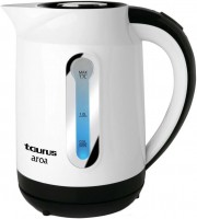 Photos - Electric Kettle Taurus Aroa 2200 W 1.7 L  white