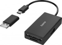Photos - Card Reader / USB Hub Hama H-200125 