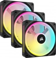 Computer Cooling Corsair iCUE LINK QX120 RGB Black Triple Pack 