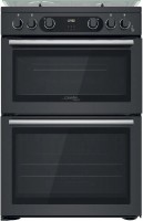 Cooker Hotpoint-Ariston CD67G0C2CA/UK gray