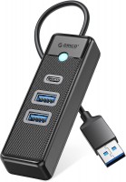 Photos - Card Reader / USB Hub Orico PWC2U-U3-015-BK-EP 