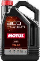 Photos - Engine Oil Motul 8100 Power 5W-40 5 L