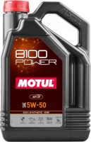 Photos - Engine Oil Motul 8100 Power 5W-50 5 L