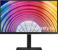 Photos - Monitor Samsung S24A600NA 24 "  black