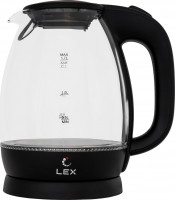 Photos - Electric Kettle Lex LX 3002-1 black