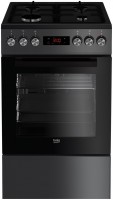Photos - Cooker Beko FSM 52330 DAO graphite