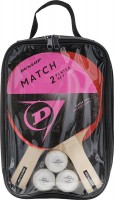 Table Tennis Bat Dunlop Match 2 Player Set 