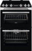 Cooker Zanussi ZCV66078XA stainless steel