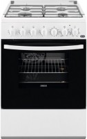 Photos - Cooker Zanussi ZCK67211WA white