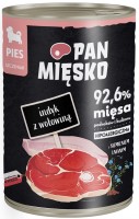 Photos - Dog Food PAN MIESKO Puppy Turkey with Beef 