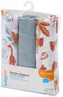 Nappies BabyOno Muslin Underpads 70x70 / 3 pcs 