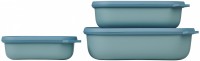 Photos - Food Container Mepal Cirqula Multi Bowl Rectangular 500+1000+2000 ml 
