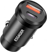 Photos - Charger Essager Gyroscope Mini USB A + USB C 30W