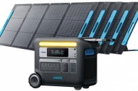 Photos - Portable Power Station ANKER SOLIX F2000 + 5 Solar Panel (200W) 