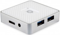 Card Reader / USB Hub Conceptronic HUBBIES03W 