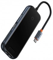 Photos - Card Reader / USB Hub BASEUS AcmeJoy 8-Port Type-C HUB Adapter 