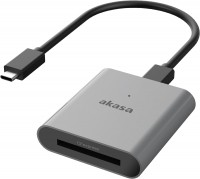 Photos - Card Reader / USB Hub Akasa AK-CR-11BK 