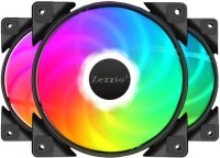 Photos - Computer Cooling Zezzio ZC-120 Colorful 3 in 1 KIT