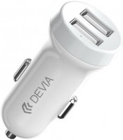 Photos - Charger Devia Dual USB Port Car Charger 