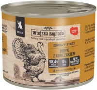 Photos - Cat Food Wiejska Zagroda Kitten Canned Turkey with Chicken  200 g
