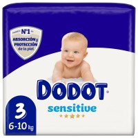 Photos - Nappies Dodot Sensitive 3 / 56 pcs 