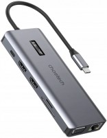 Photos - Card Reader / USB Hub Choetech 12-in-1 USB-C Multiport Adapter 