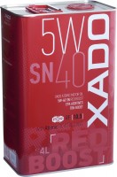 Photos - Engine Oil XADO Atomic Oil 5W-40 SN Red Boost 4 L