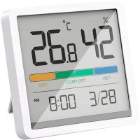 Photos - Thermometer / Barometer MIIIW MIIIW Comfort Temperature and Humidity Clock 
