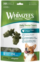 Photos - Dog Food Whimzees Dental Treasts Alligator S 360 g 24