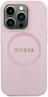 Case GUESS Saffiano MagSafe for iPhone 15 