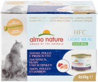 Photos - Cat Food Almo Nature HFC Natural Light Tuna/Chicken/Ham 200 g 